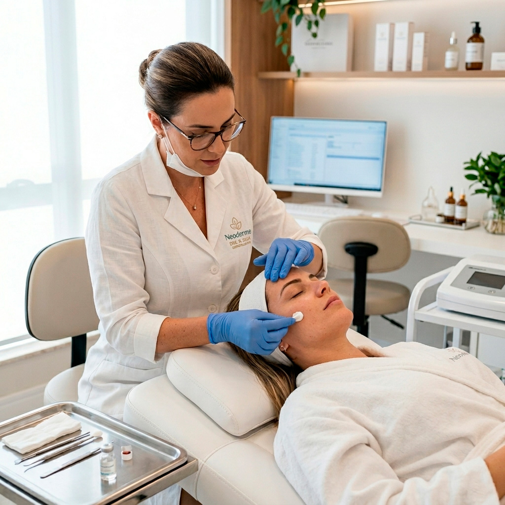 Procedimento cirúrgico dermatológico